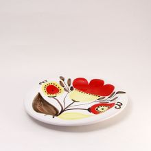 Тарелка Ceramiche de Simone плоская «Эоли» керамика ручной работы - d 25 см (Италия)