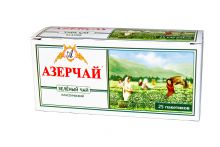 Азерчай зеленый 25 пакетиков Азербайджан