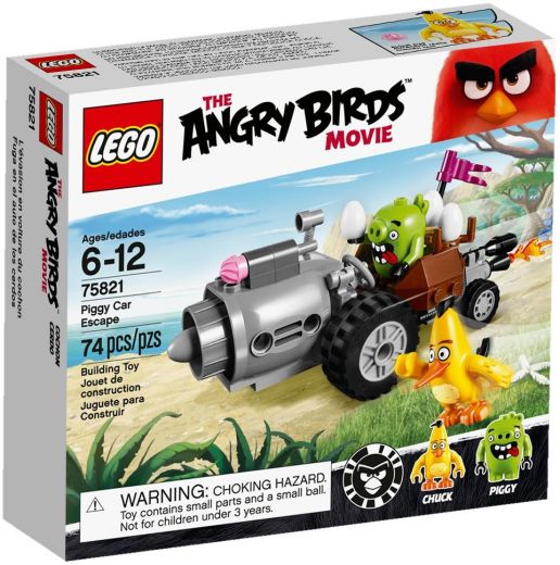 75821 Побег из машины свинок  Конструктор ЛЕГО Angry Birds