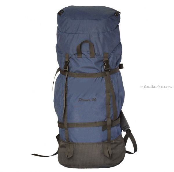 Рюкзак PRIVAL Пионер 80 л ткань Oxford  600D / темно-синий