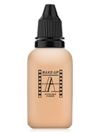 Make-Up Atelier Paris HD Fluid Concealer Apricot AIRA1 Clear apricot Корректор-консилер для аэрографа A1  бледно-абрикосовый