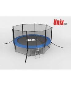 Батут Unix 14 ft outside (blue)