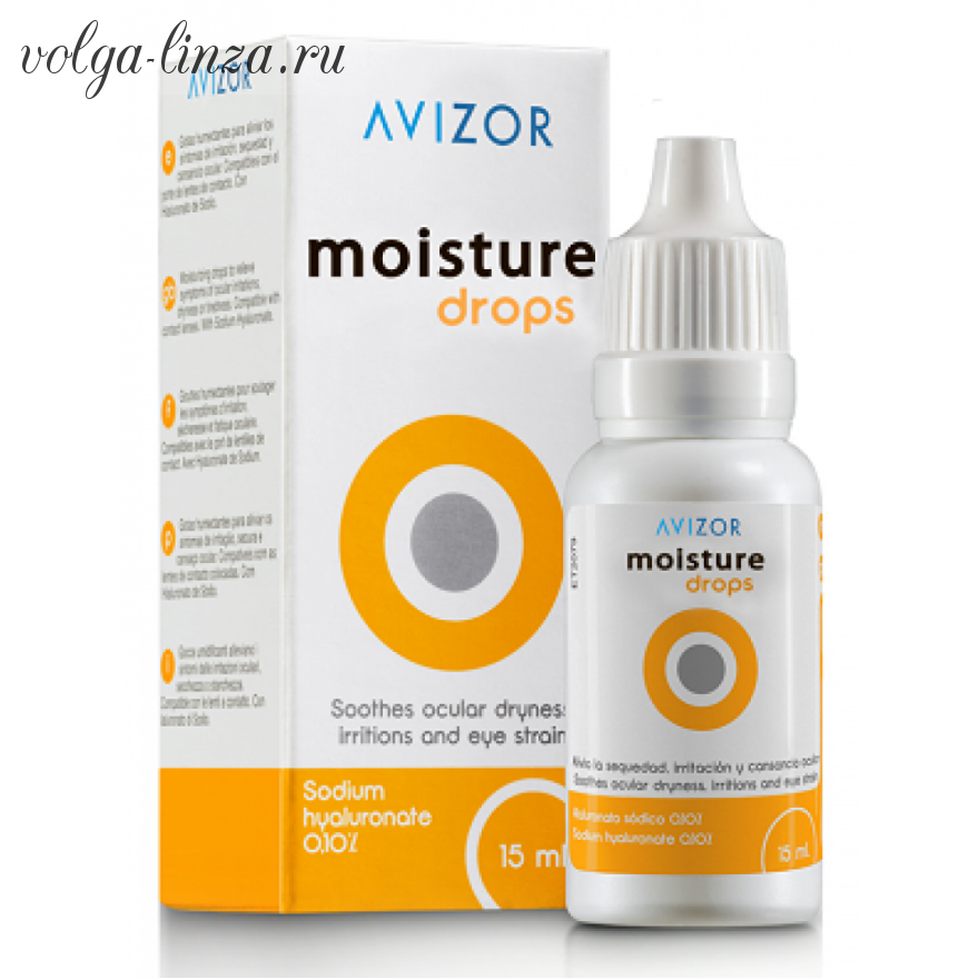 Увлажняющие капли Avizor Moisture Drops