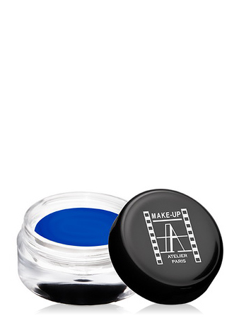 Make-Up Atelier Paris Cream Eyeshadow ESCAB King blue Тени для век кремовые синие (голубая волна)