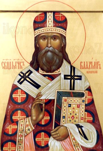 Икона Владимир Киевский (рукописная)