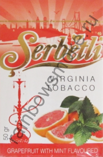 Serbetli 50 гр - Grapefruit with Mint (Грейпфрут с Мятой)