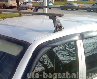 Багажник на крышу на Chevrolet NIVA (Атлант, Россия) - стальные дуги