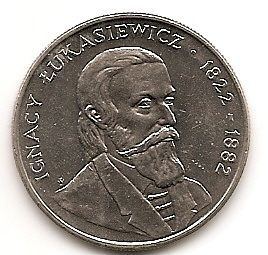 Игнатий Лукашевич (1822-1882) 50 злотых Польша  1983