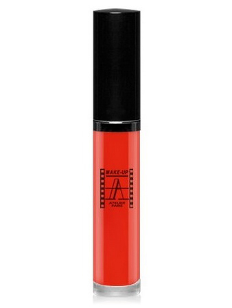 Make-Up Atelier Paris Long Lasting Lipstick RW01 Rouge feu Блеск для губ суперстойкий огненно-красный