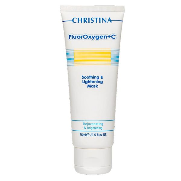 Успокаивающая и осветляющая маска для лица FluorOxygen+C Christina (ФлюрОксиген Кристина) 75 мл