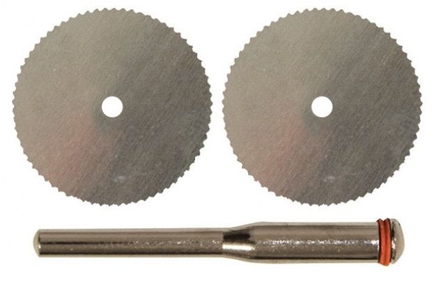 Набор отрезных дисков для гравера (5 шт. + держатель 3,1 мм)