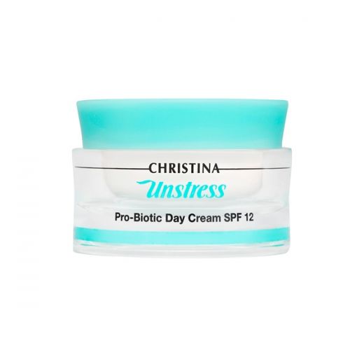 Дневной крем с пробиотическим действием SPF 12 для лица Unstress Christina (Анстресс Кристина) 50 мл