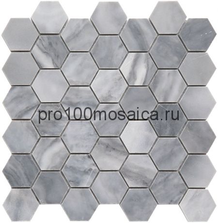 M033-DP (Bardiglio Nuvolato) Мозаика Мрамор части разных размеров PALADIUM 298*300*10 мм (NATURAL)