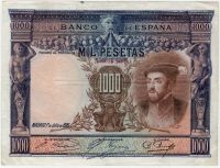 1000 песет 1925 г. Испания
