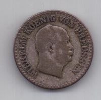 1 грош 1861 г. Пруссия. Германия