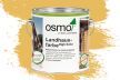 Непрозрачная краска для наружных работ Osmo Landhausfarbe 2205 ярко-жёлтая 2,5 л