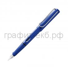 Ручка перьевая Lamy Safari синяя EF 014