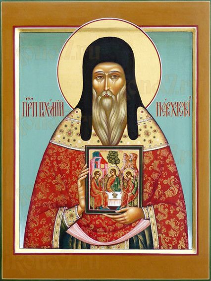 Икона Пахомий Нерехтский (рукописная)