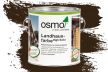Непрозрачная краска для наружных работ Osmo Landhausfarbe 2607 темно-коричневая 2,5 л Osmo-2607-2.5 11400010