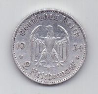 2 марки 1934 г. Кирха. Германия