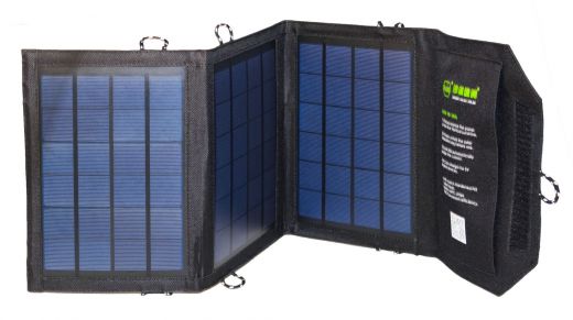 Солнечная батарея 10,5W / 3 панели / 2 USB-порта / 5V 2,1A