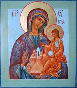 Путивльская икона Божией Матери (рукописная)