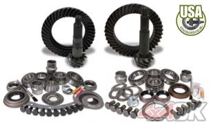 USA Standard Gear & Install Kit package for Jeep TJ with D30 front & Model 35 rear, 4.56 ratio