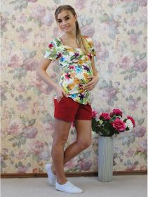SALE! Блузка У-324 для будущих и кормящих мам