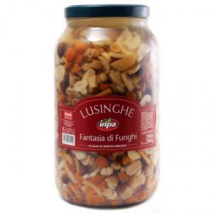Грибное ассорти Inpa Lusinghe Fantasia di Funghi - 2,8 кг (Италия)
