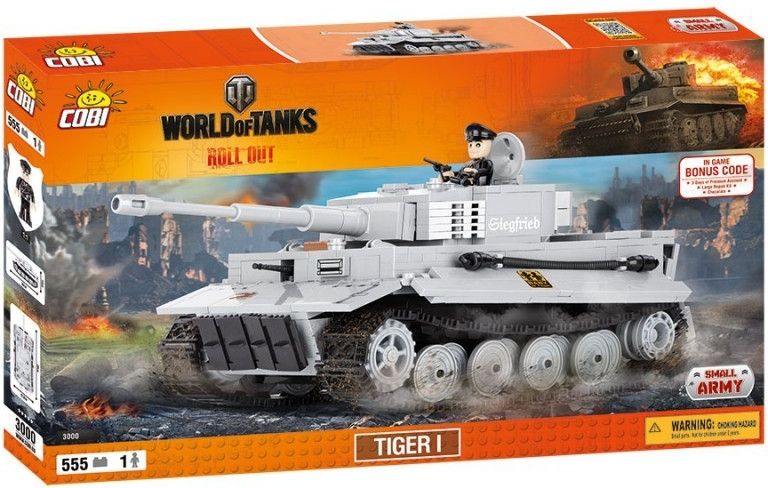 КОБИ World of Tanks - Танк Тигр 1 COBI-3000