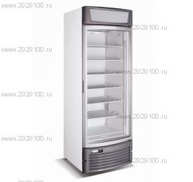 Морозильный шкаф CRF 400 CURVED со стеклянной дверью
