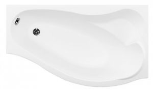 Акриловая ванна Aquanet Palma 170x90 R без гидромассажа
