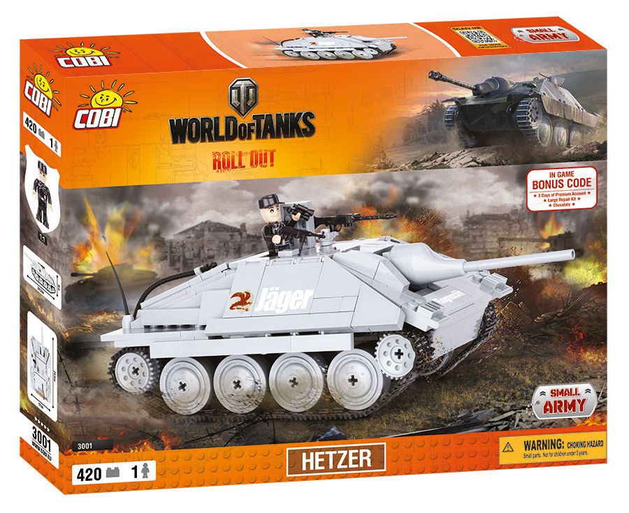 КОБИ World of Tanks - Танк Hetzer COBI-3001