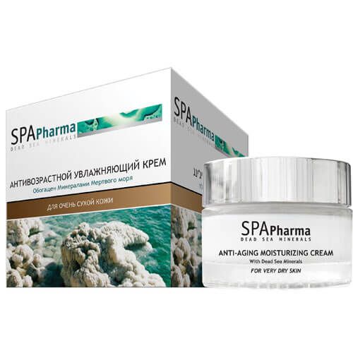 Антивозрастной увлажняющий крем SpaPharma (Спа Фарма) 50 мл