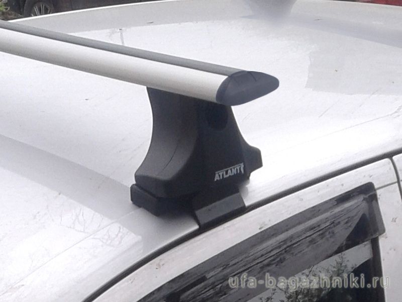 Багажник на крышу Skoda Octavia A5, Атлант, крыловидные аэродуги