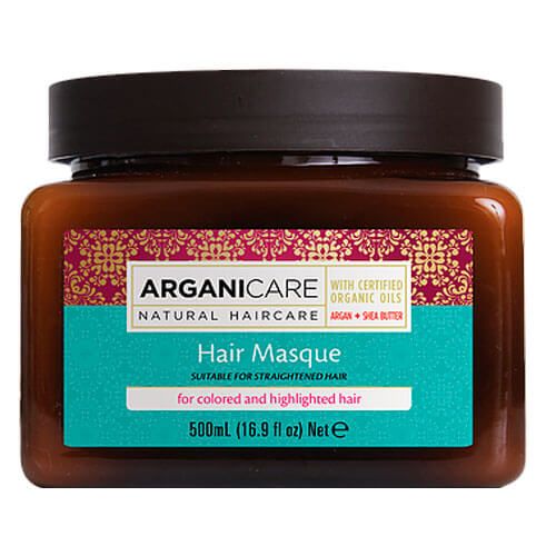 Маска для окрашенных и обесцвеченных волос с маслом Арганы ArganiCare (АрганиКеа) 500 мл