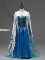 Костюм платье Эльзы  Frozen рост 120, 130 см