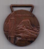медаль 1936 г. Италия. За Эфиопию.