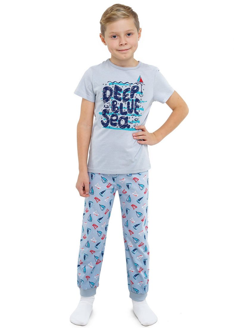 Пижама для мальчика Blue sea