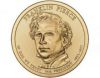 14-й президент США Франклин Пирс (1853-1857) 1 доллар США 2010 Монетный двор на выбор