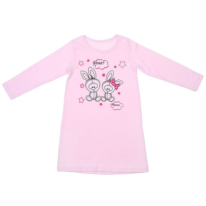 Ночная сорочка Зайчата для девочки 5 лет