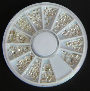Металлические украшения для дизайна "Серебро"