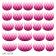 Слайдер-дизайн для ногтей Градиент из ромбов, розовый