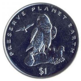 Орел 1 доллар Эритрея 1996