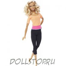 Игровая Барби Безграничные движения фитнесс - Barbie Doll Made to move Fitness 2016
