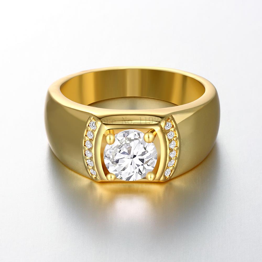 gold trendy rings