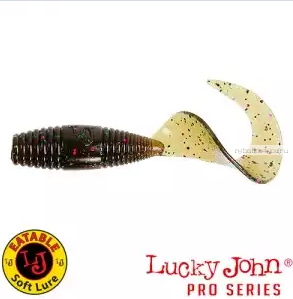 Твистер Lucky John Pro Series J.I.B. TAIL 2" / 51 мм / цвет S21 / 10 шт