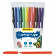 Фломастеры Silwerhof, 12 цветов (арт. 877064-12)