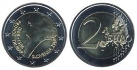 500 лет со дня рождения Приможа Трубара  2 евро Словения 2008