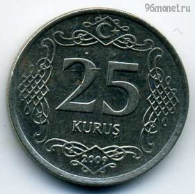 Турция 25 курушей 2009